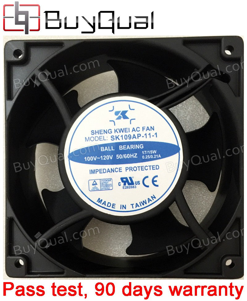 SHENG KWEI SK109AP-11-1: 100/120V 0.25/0.21A 17/15W 2wires cooling fan SHENG KWEI SK109AP-11-1: 100/120V 0.25/0.21A 17/15W 2wires cooling fan